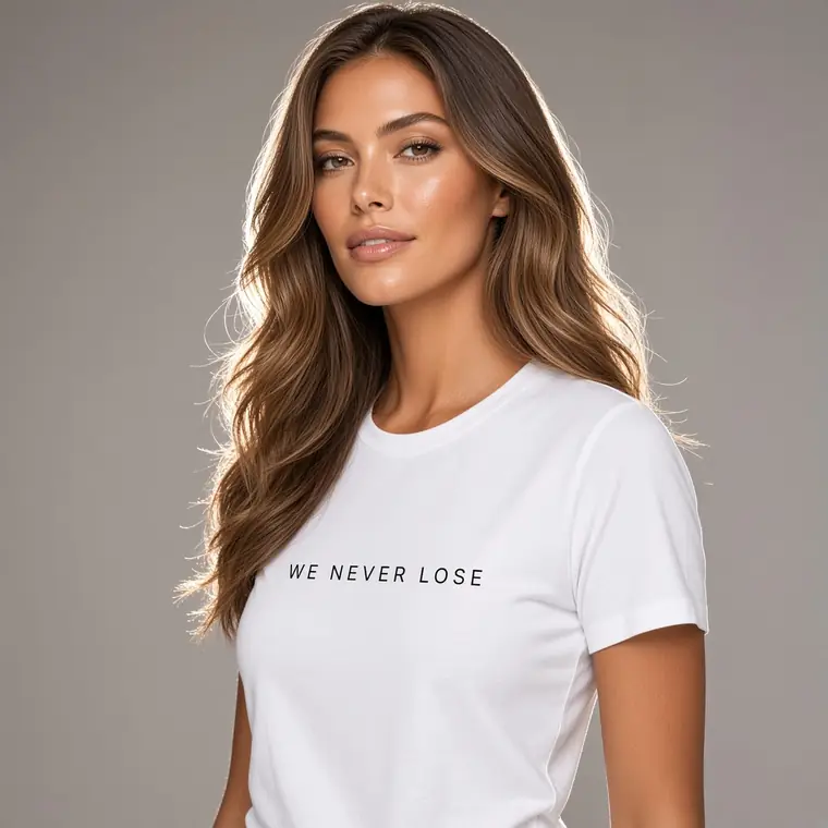 We Never Lose Wordmark